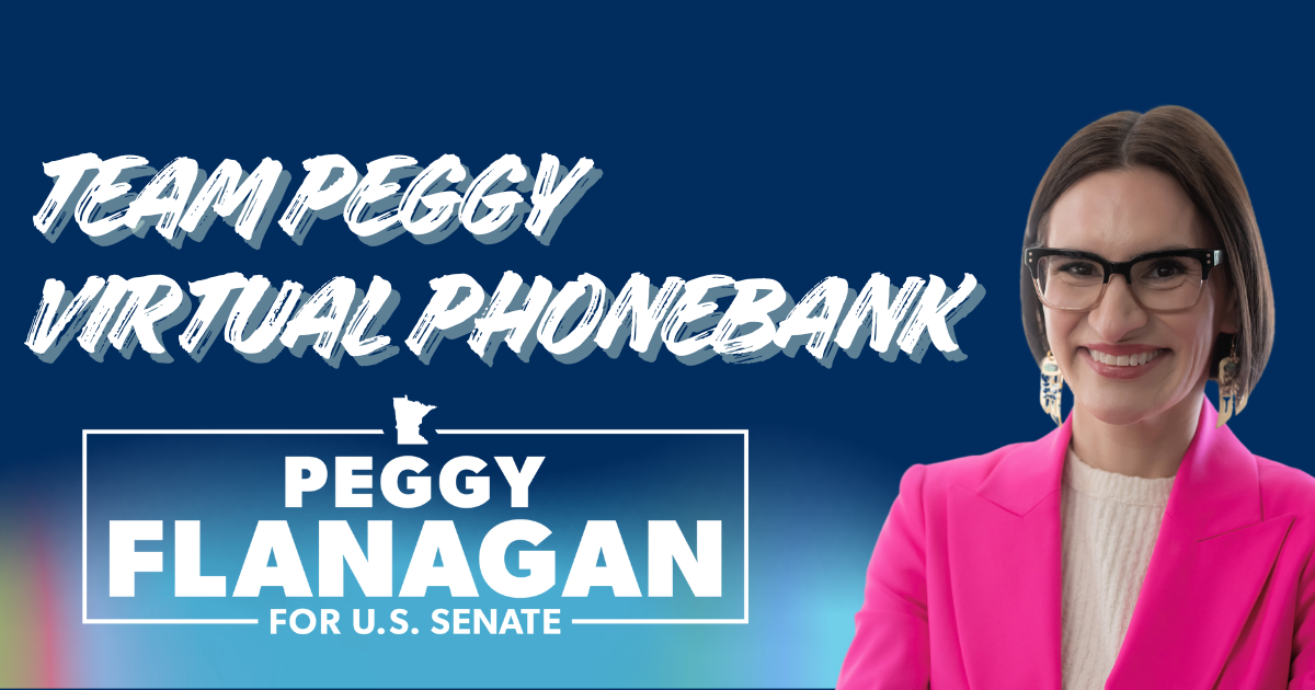 Loud & Clear Voice Tour: Caucus Kickoff - Eden Prairie · Peggy